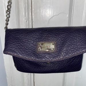 Nine West Indigo faux pebble leather cross body bag